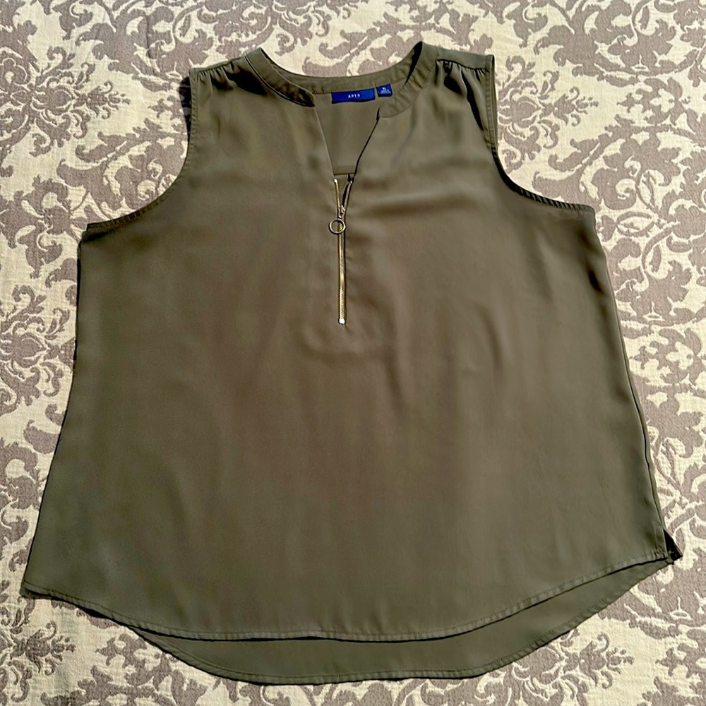 Apt. 9 Dress Tank with Zipper